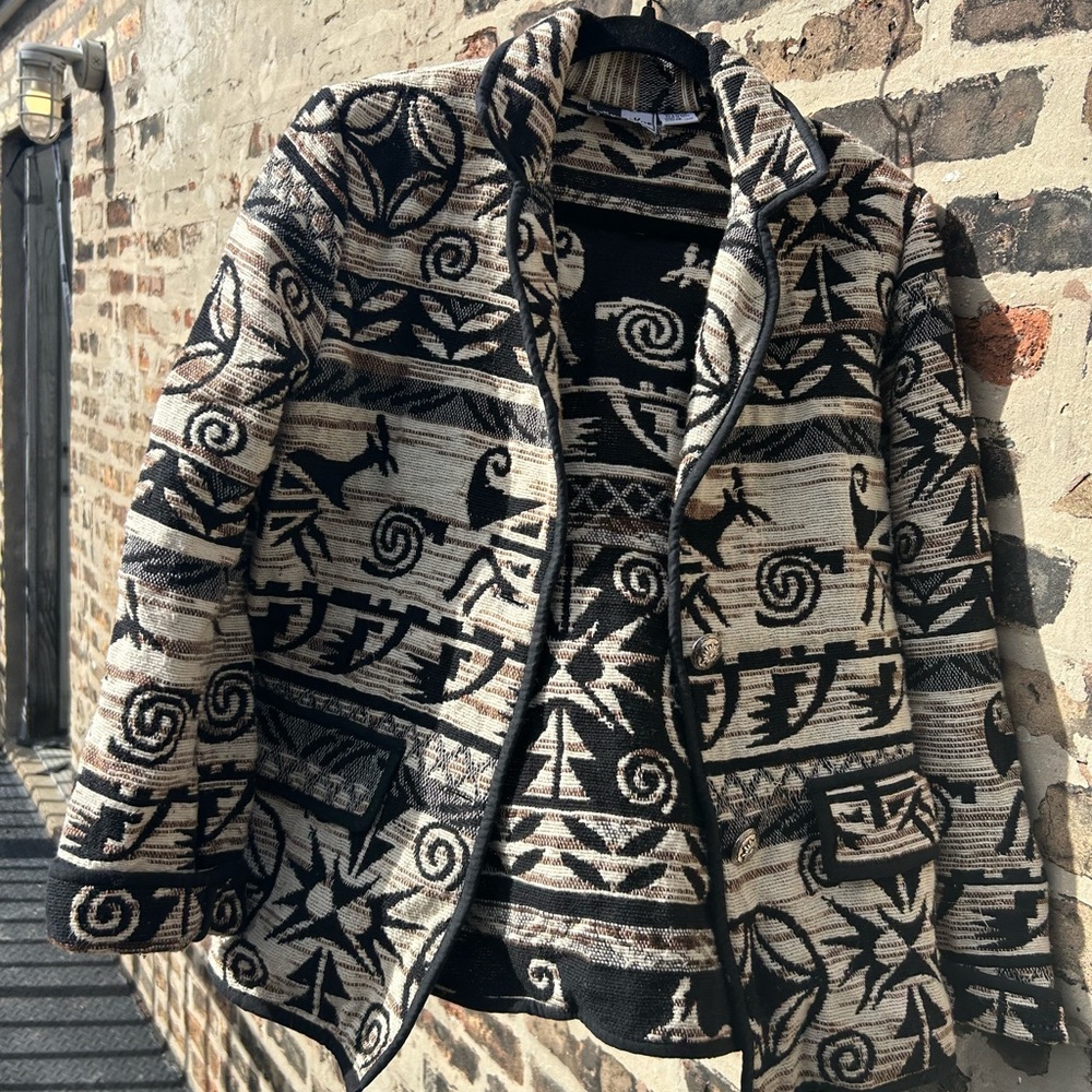 Pristine vintage Southwestern style jacket